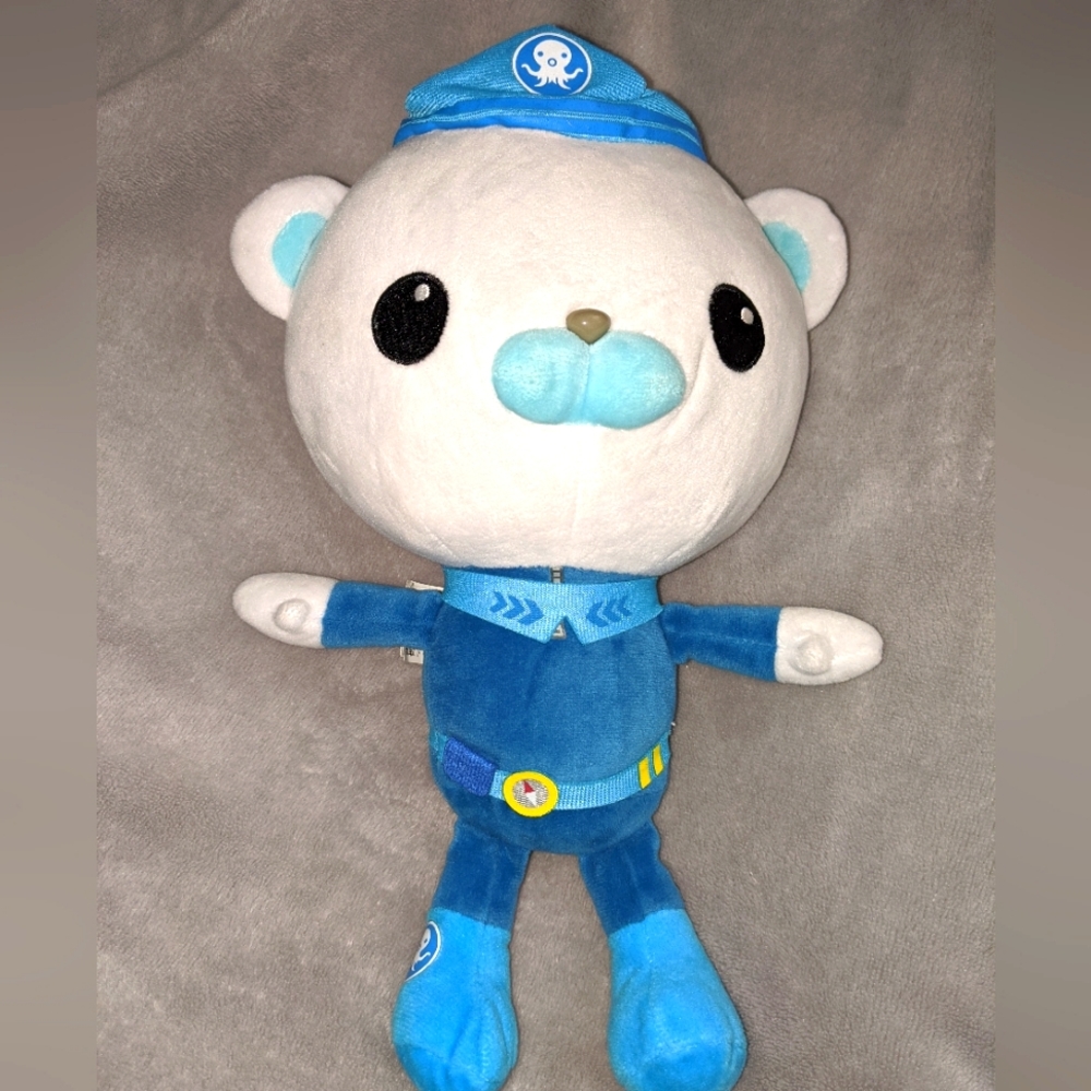 Octonauts Captain Barnacles Plush Stuffed Toy 12" Inch Japanese